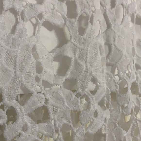 ❌DONATED❌White Crochet 2 Piece Sparkle Gem Detail Skirt Set - Picture 15 of 17